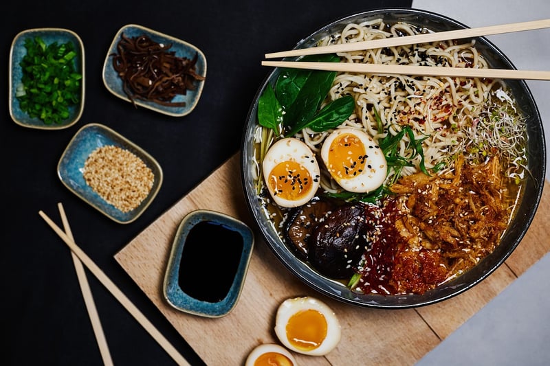 Ramen fusion dish